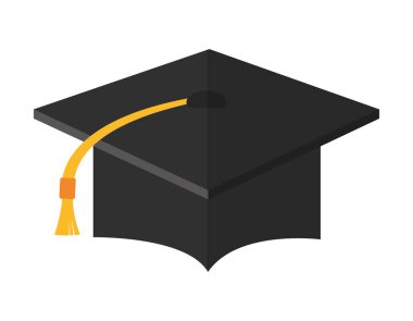 İzole mezuniyet cap tasarım