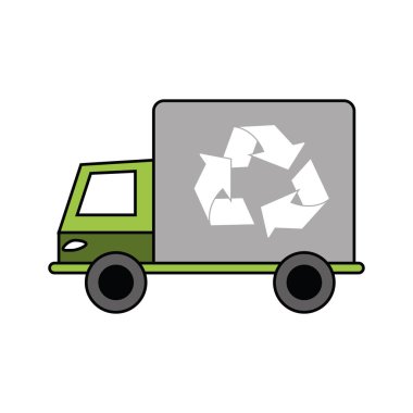 İzole çevre kamyon tasarım