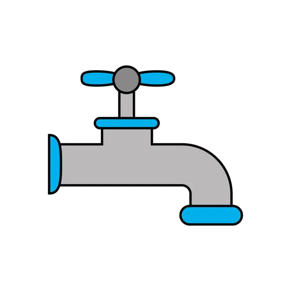 Isolated eco tap design — Stock Vector