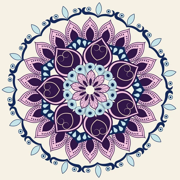 Renkli mandale tasarım