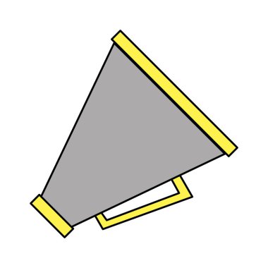 İzole megafon tasarım