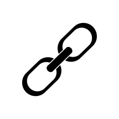 İzole bağlantı simgesi tasarım