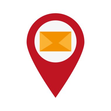 İzole e-posta zarf tasarım