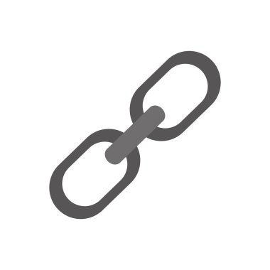 İzole bağlantı simgesi tasarım