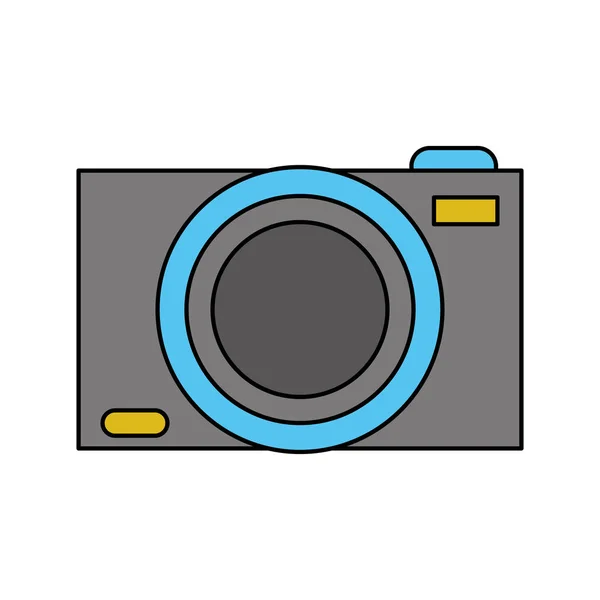 Isolerade kamera enhet design — Stock vektor