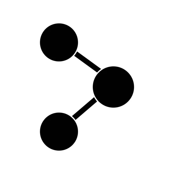 Isolerade aktie symbol design — Stock vektor