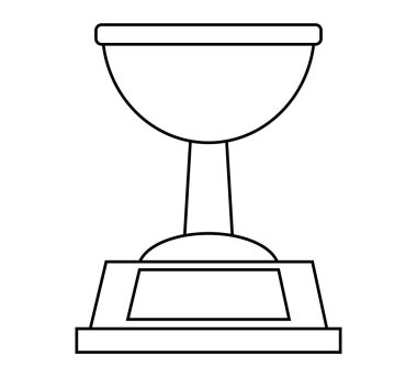 İzole kupa bardak tasarımı