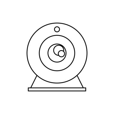 İzole webcam cihazlı tasarım