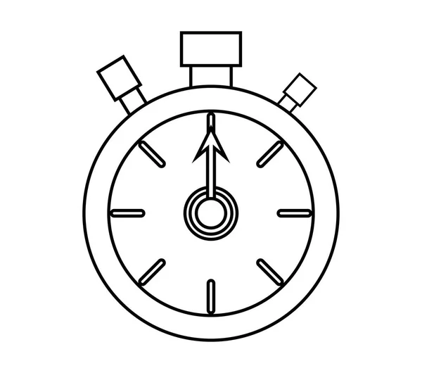 Chronometer des amerikanischen Fußballs — Stockvektor