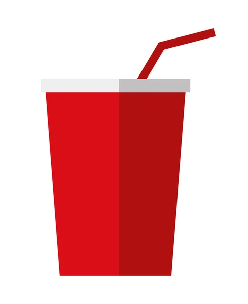 独立したソーダ飲み物デザイン — ストックベクタ