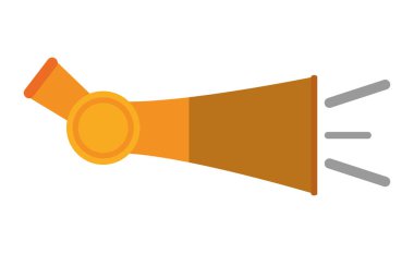 İzole boynuz tasarım