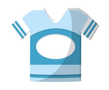 Spor tasarım izole tshirt