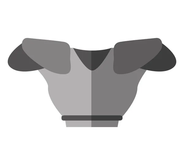Tshirt isolata di design del calcio americano — Vettoriale Stock
