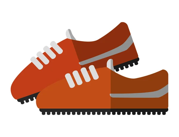 Futbol tasarım izole Ayakkabı — Stok Vektör