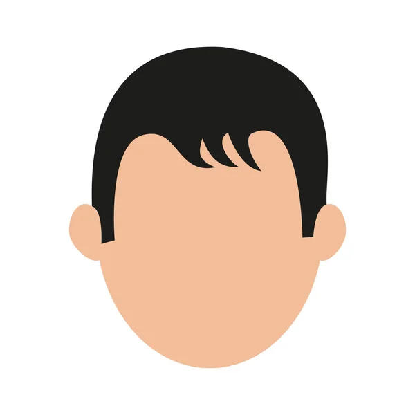 Isolated man head design — Stock Vector