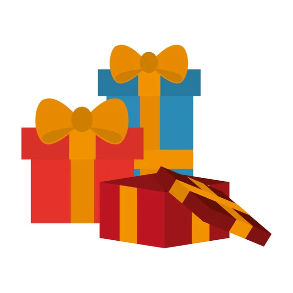 Gift of Christmas season design — Stock Vector