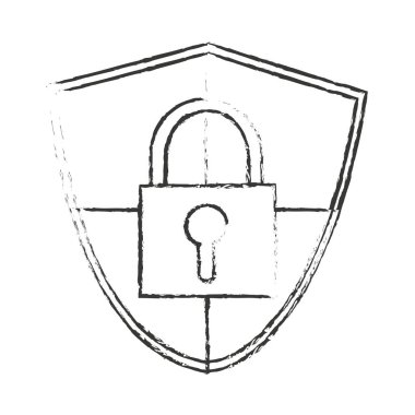 İzole asma kilit ve kalkan tasarım