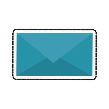 İzole e-posta zarf tasarım