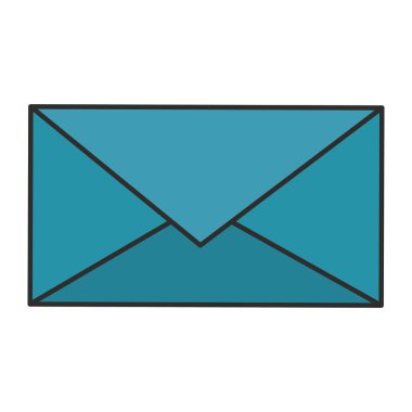 İzole e-posta zarf tasarım