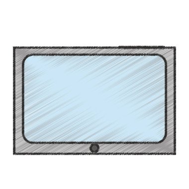 İzole tablet cihaz tasarım