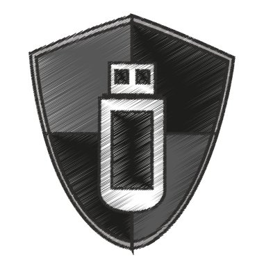 Kalkan tasarım içinde izole usb