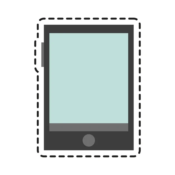 Απομονωμένη Smartphone συσκευή σχεδιασμού — Διανυσματικό Αρχείο