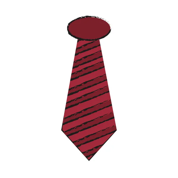 Izolované bokovky kravatový designu — Stockový vektor