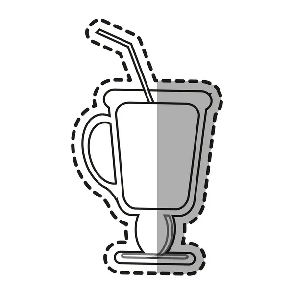 Изолированный коктейль — стоковый вектор