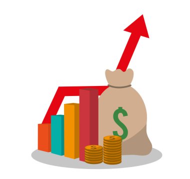 Çanta kar ve para tasarımı