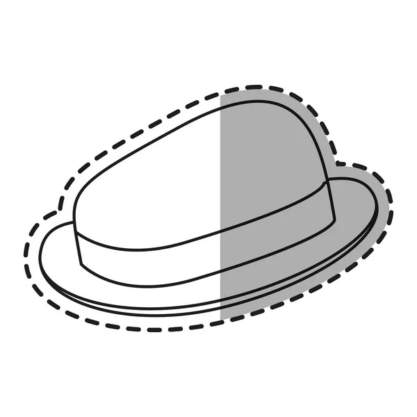 Izolované hat design — Stockový vektor