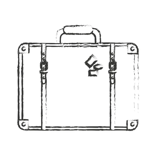 अलग सूटकेस डिजाइन — स्टॉक वेक्टर