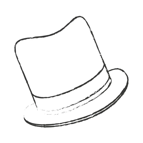 分離の帽子デザイン — ストックベクタ