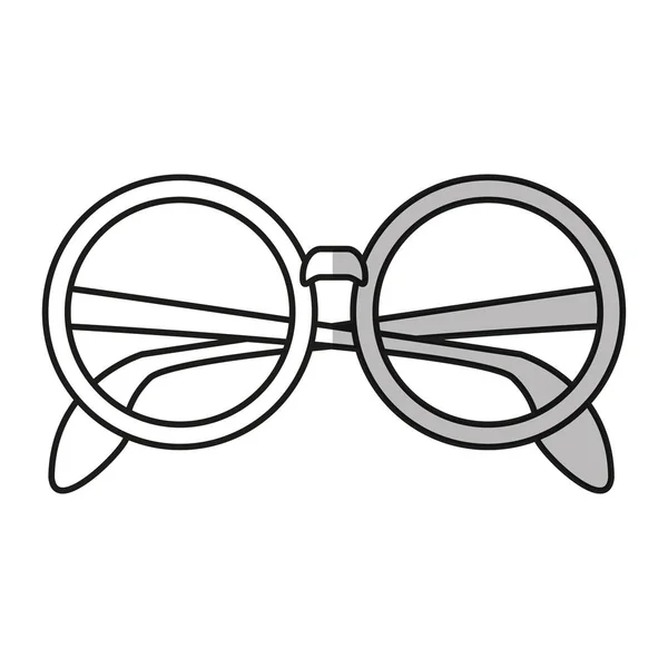 Diseño de gafas de moda aisladas — Archivo Imágenes Vectoriales