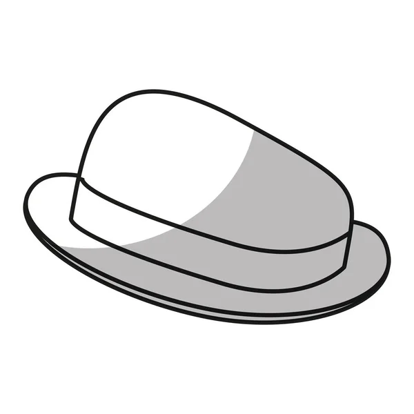 Izolované hat design — Stockový vektor