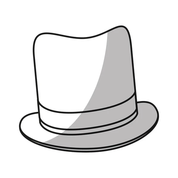 Conception de chapeau isolé — Image vectorielle