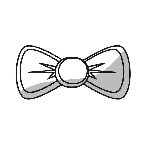 Isolerade hipster bowtie design — Stock vektor