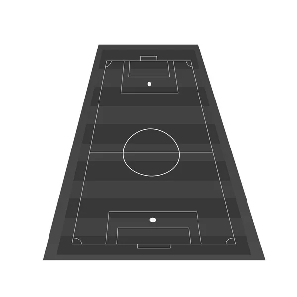 Liga isolada de design de futebol — Vetor de Stock