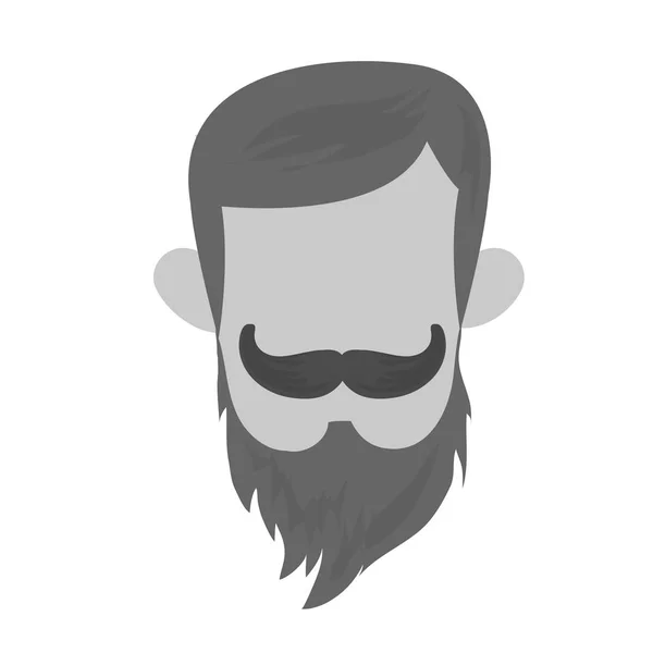 Isolerade hipster man design — Stock vektor