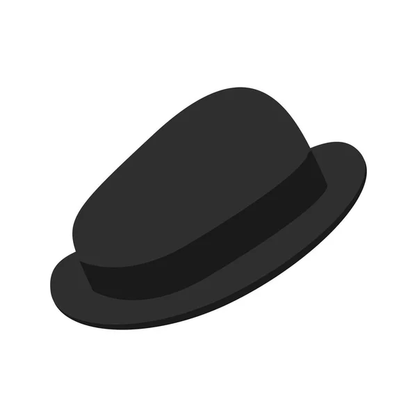 Izolované hat design — Stockový vektor