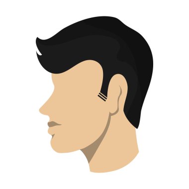 İzole baş profil tasarımı