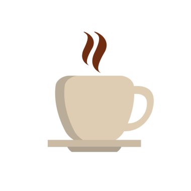 İzole kahve Kupası