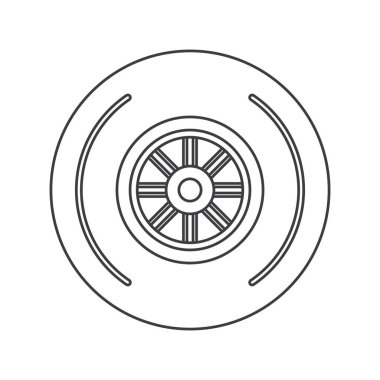 İzole araç tekerleği tasarım