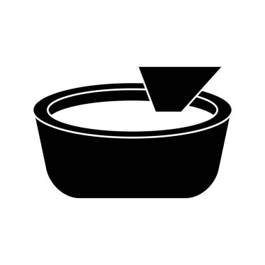 İzole Meksika nacho tasarım