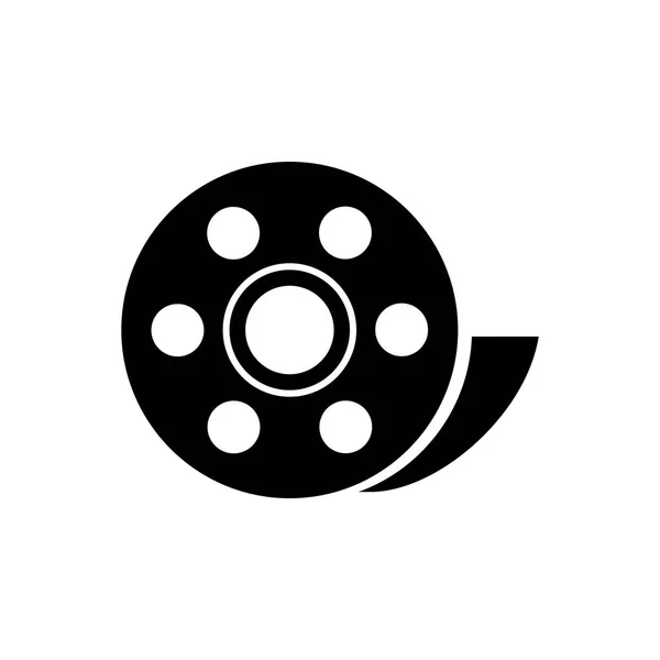 Geïsoleerde film reel ontwerp — Stockvector