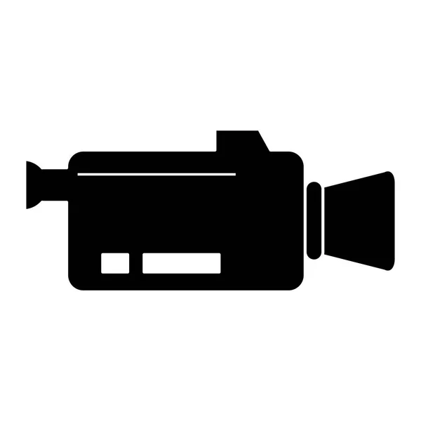 Дизайн изолированных видеокамер — стоковый вектор