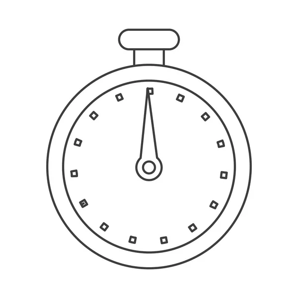 Návrh nástroje izolované chronometr — Stockový vektor