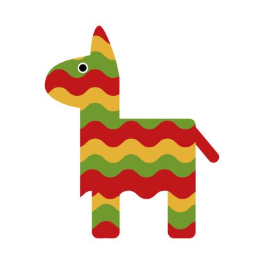 İzole Meksika pinata tasarım