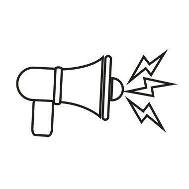 İzole megafon tasarım