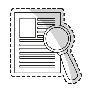 İzole lupe araç tasarım