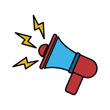 İzole megafon tasarım